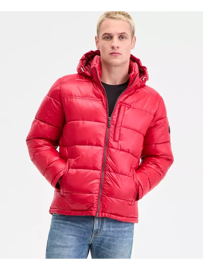 Мужская пуховая куртка Michael Kors — изображение 1 из 8, красный