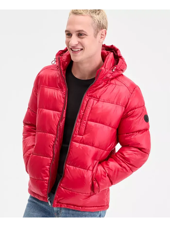 Мужская пуховая куртка Michael Kors — изображение 2 из 8, красный