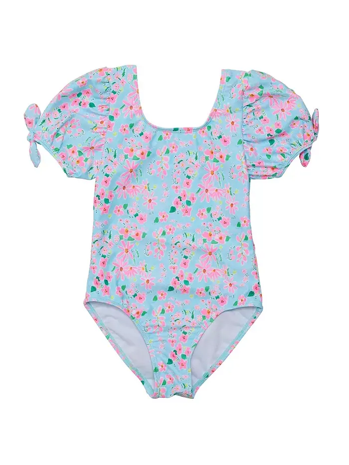 Костюм для серфинга Tropicana Vacay Sustainable LS Snapper Rock — синий