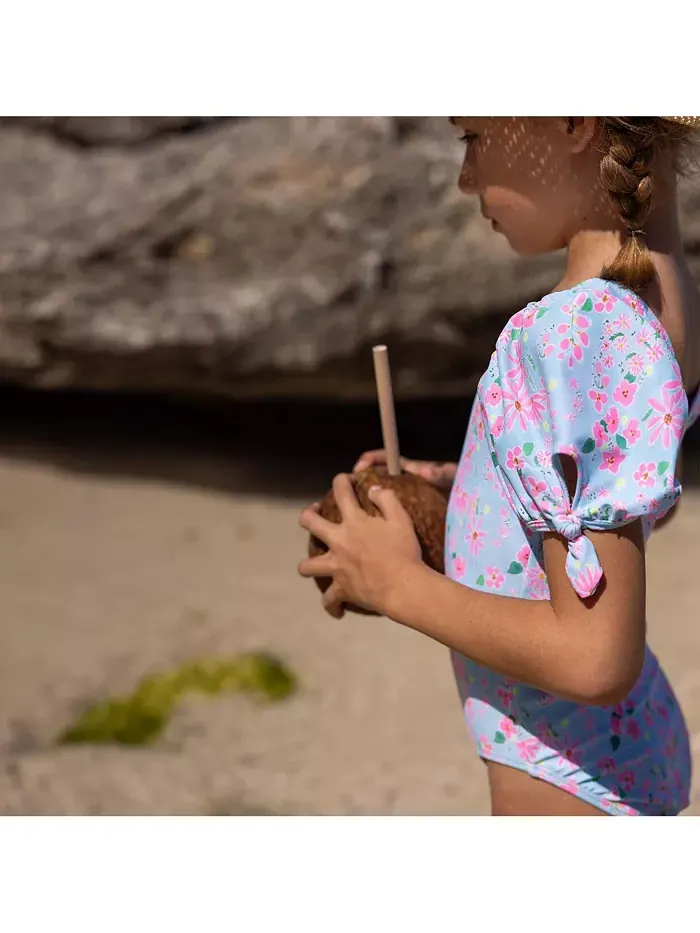 Костюм для серфинга Tropicana Vacay Sustainable LS Snapper Rock — изображение 2 из 2, синий