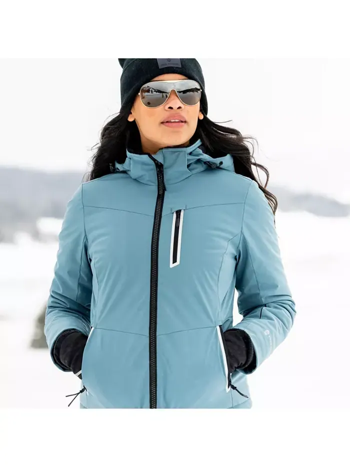 Женская куртка FreeCycle Thermo Super Softshell II Free Country — изображение 3 из 4, черный
