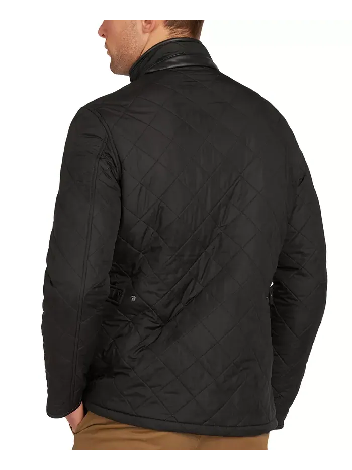 Куртка Powell Quilted Barbour — изображение 2 из 7, черный
