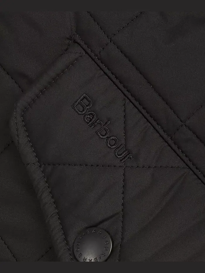 Куртка Powell Quilted Barbour — изображение 6 из 7, черный