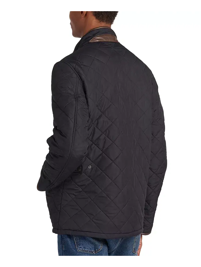 Куртка Powell Quilted Barbour — изображение 2 из 7, синий