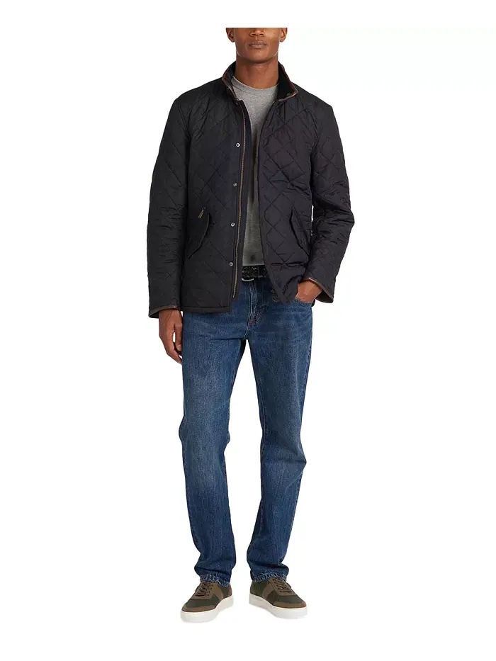 Куртка Powell Quilted Barbour — изображение 7 из 7, синий