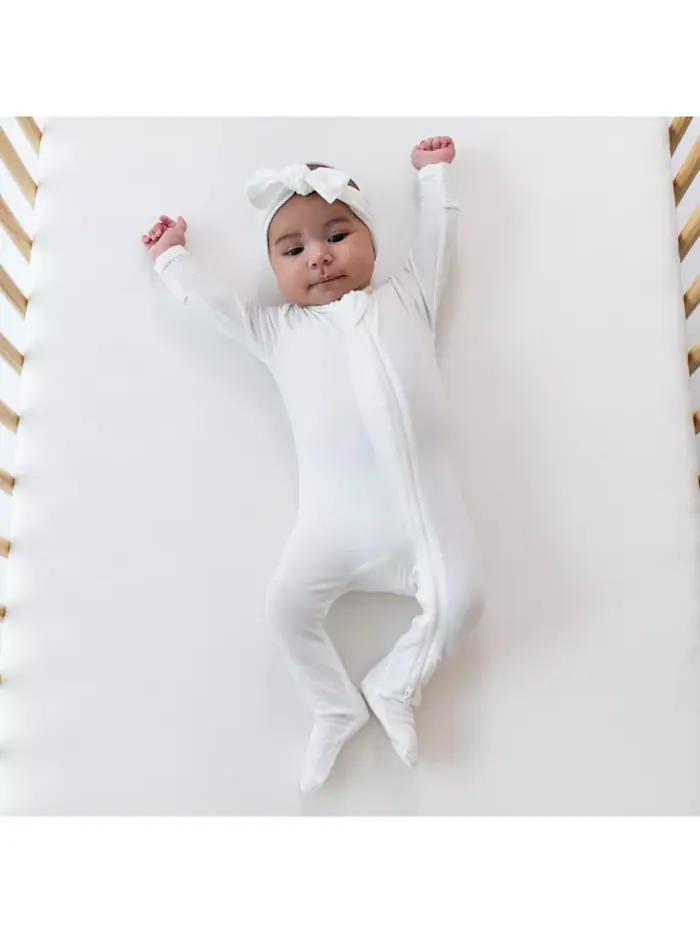 Комбинезон для мальчиков с молнией Baby Boys Zippered Footie Kyte BABY — изображение 2 из 6, облачный