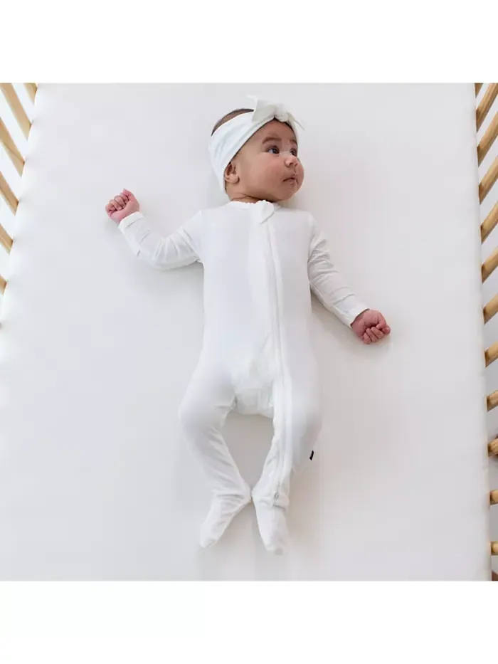 Комбинезон для мальчиков с молнией Baby Boys Zippered Footie Kyte BABY — изображение 4 из 6, облачный