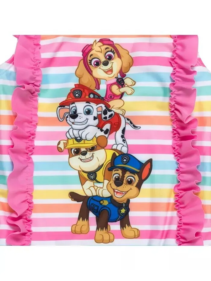 Цельный купальный костюм для девочек-малышей Paw Patrol — изображение 5 из 7, розовый