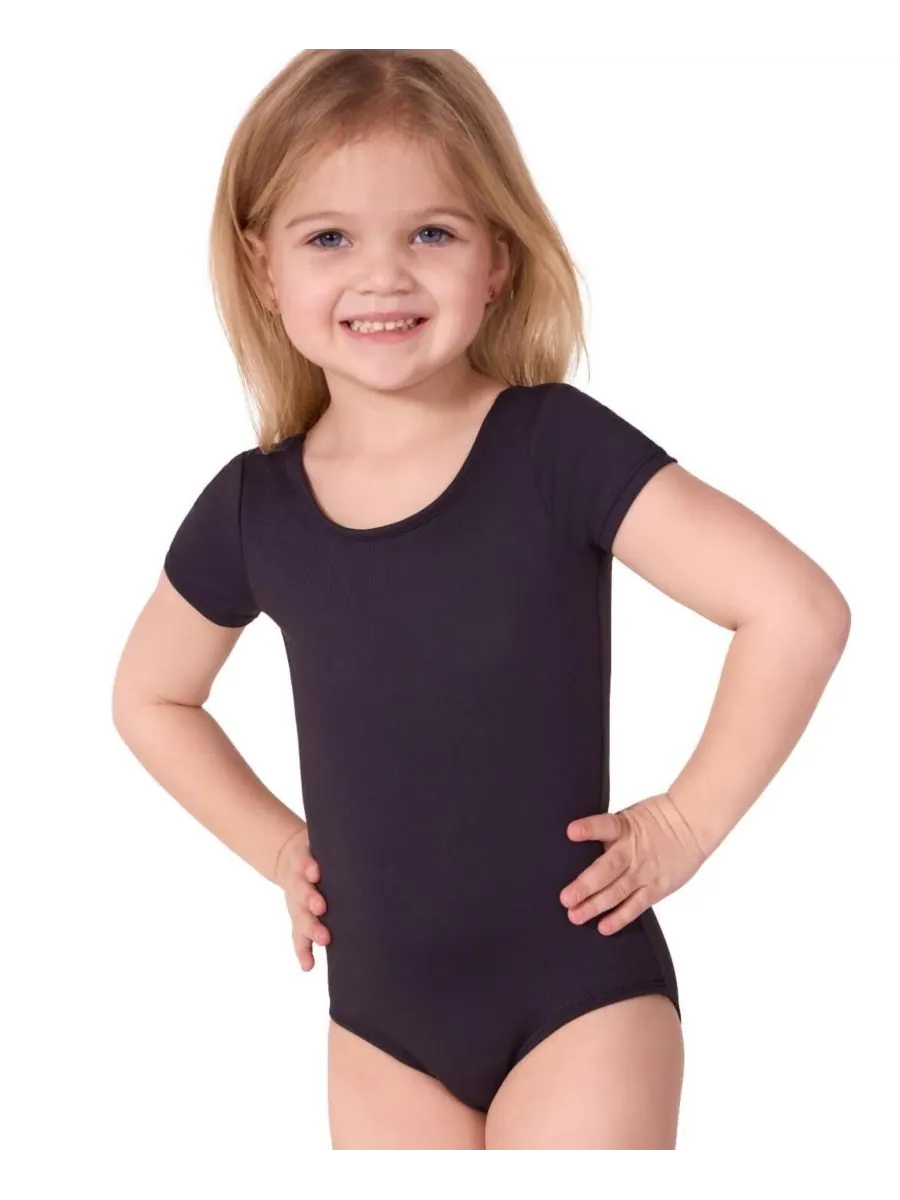 Купальник с коротким рукавом "Будущая звезда" Capezio — изображение 1 из 4, черный
