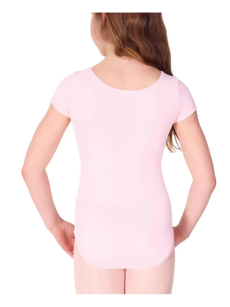Купальник с коротким рукавом "Будущая звезда" Capezio — изображение 3 из 4, розовый