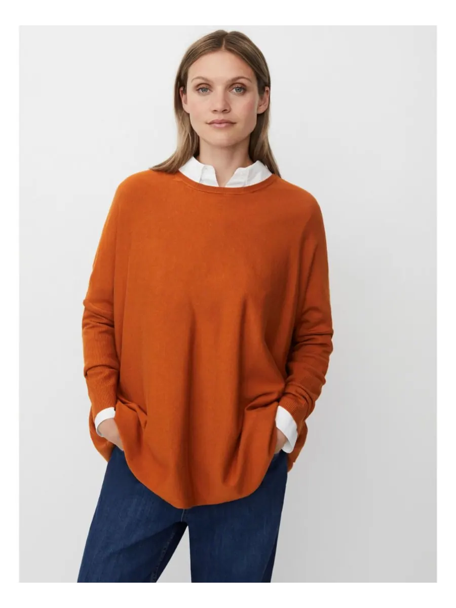 Женский вязаный свитер с длинными рукавами и круглым вырезом Masai Copenhagen, Autumnal — изображение 1 из 8