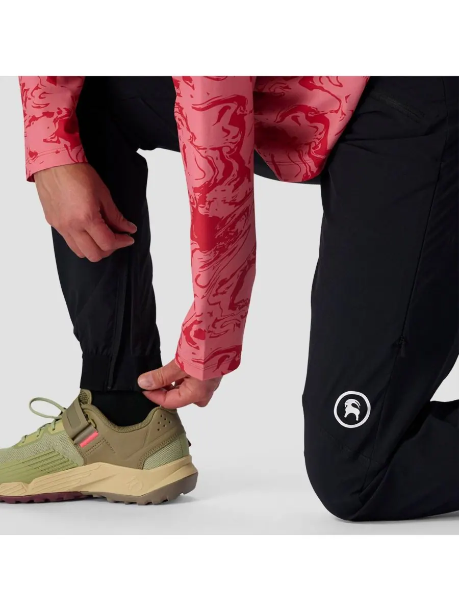 Женские велосипедные брюки Slickrock Pant для горного велосипеда Backcountry — изображение 5 из 7, черный