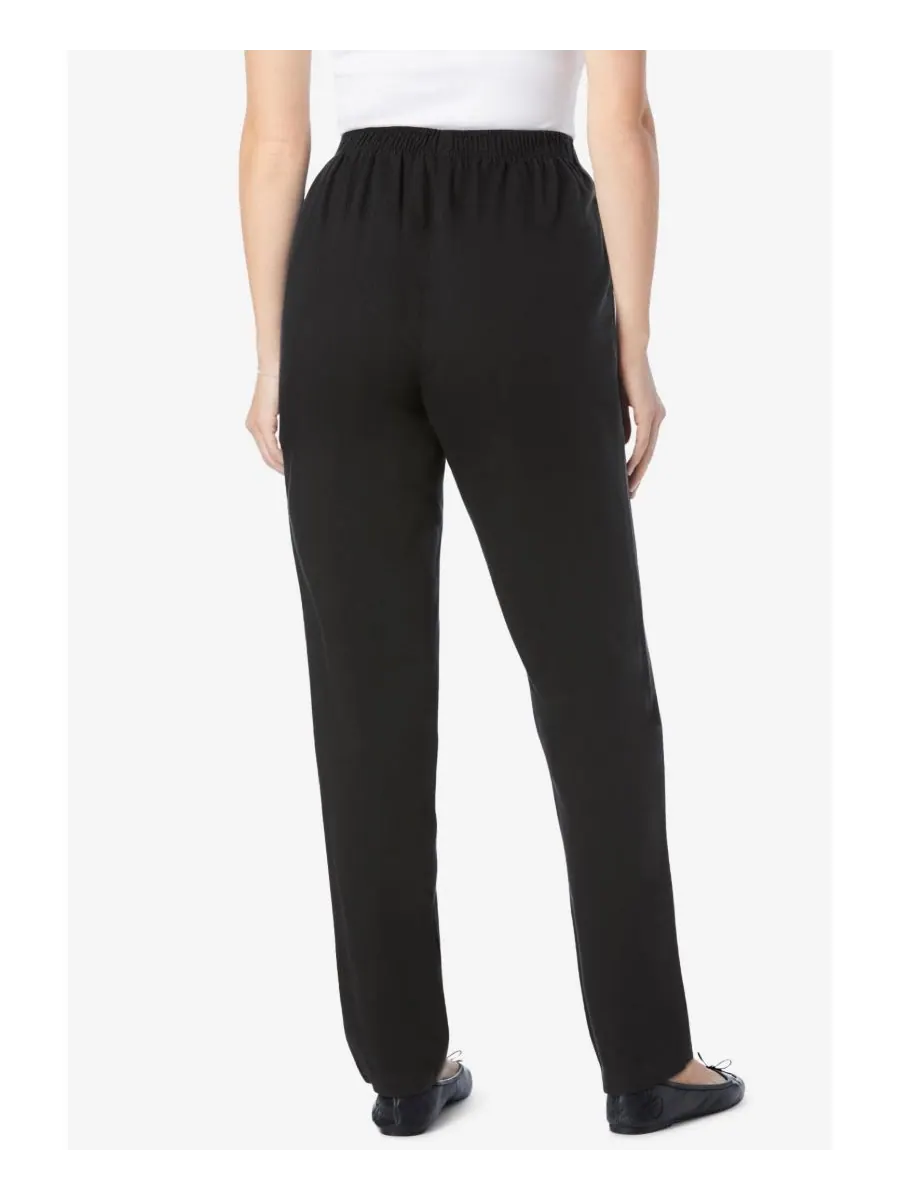 Женские джинсы Within Tall Straight-Leg из хлопка, прямого кроя, надеваются через голову — изображение 3 из 3, черный