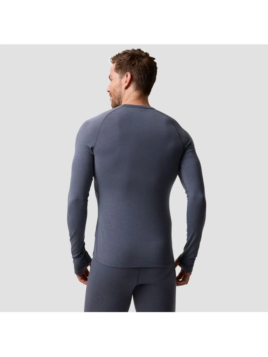 Мужская легкая термофутболка Cedars RWS Merino Lt-Wt Baselayer Crew Top Backcountry — изображение 2 из 5, серый