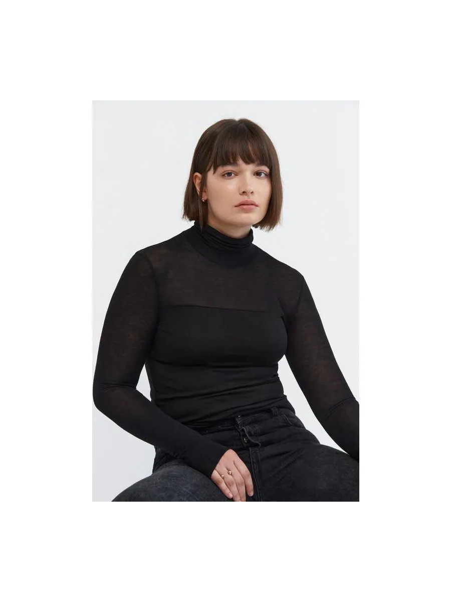 Женский топ Cara Marcella — изображение 3 из 8, черный
