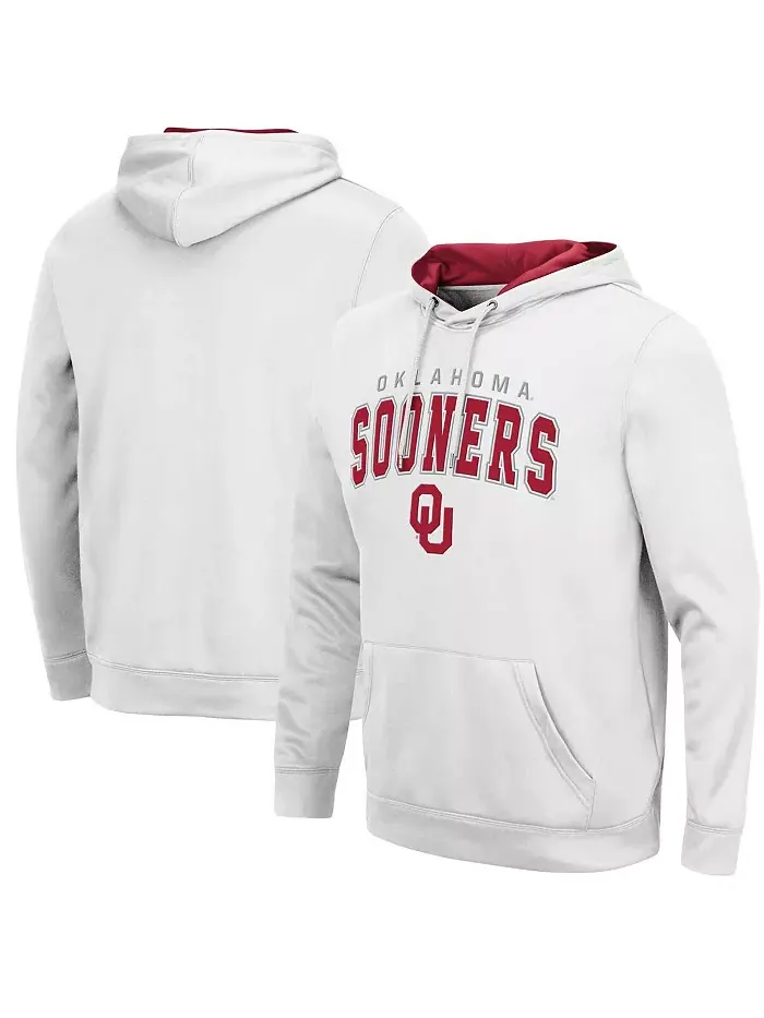Мужская толстовка с капюшоном Oklahoma Sooners Resistance Colosseum — изображение 1 из 5, белый