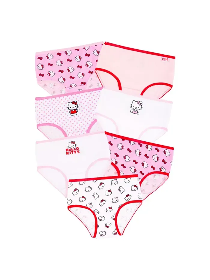 7 пар нижнего белья для больших девочек Hello Kitty — мульти