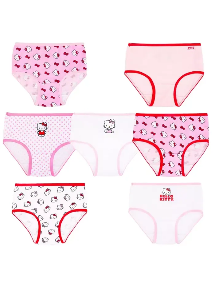 7 пар нижнего белья для больших девочек Hello Kitty — изображение 2 из 3, мульти
