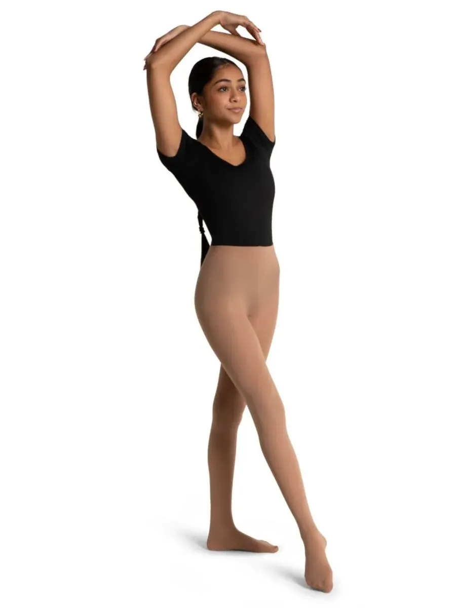 Женские ультрамягкие колготки с закрытыми ступнями Capezio, светлый-suntan