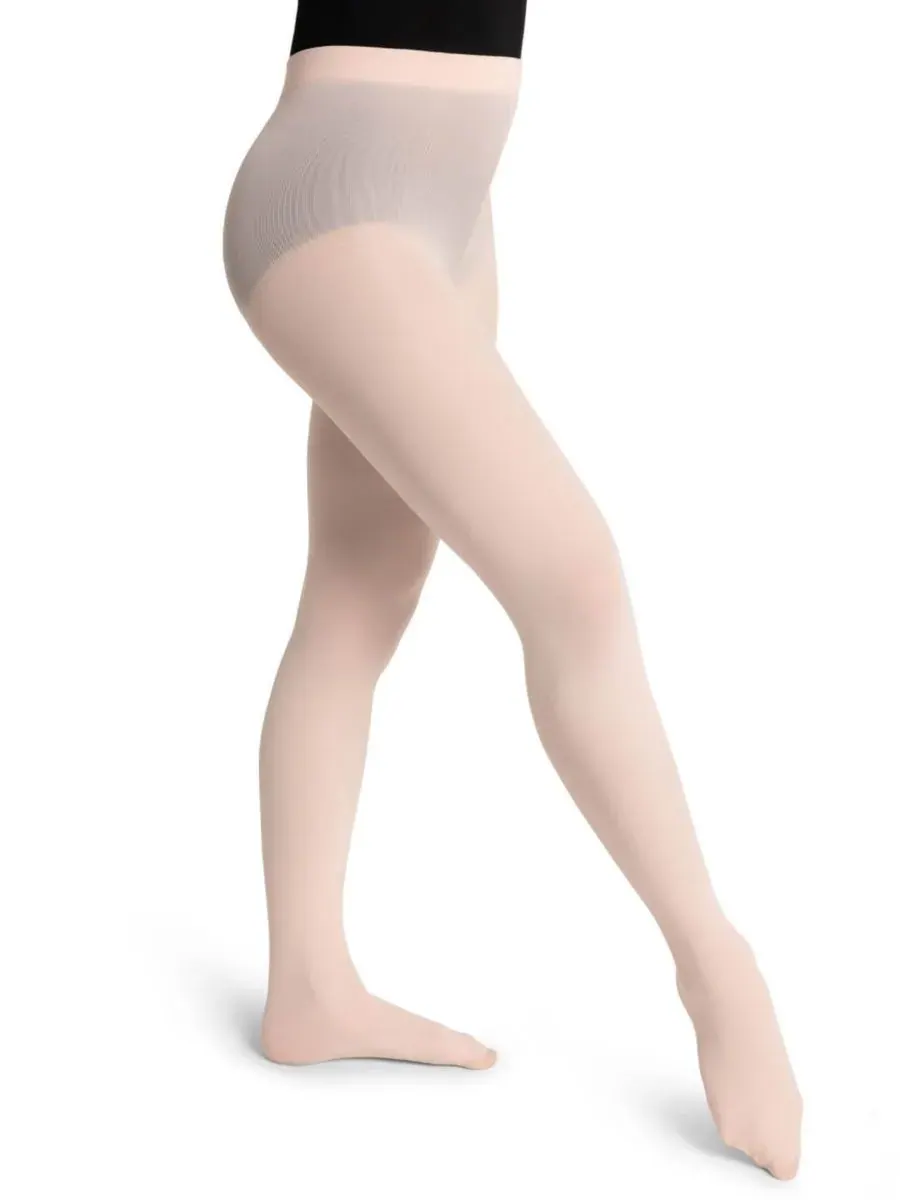 Женские ультрамягкие колготки с закрытыми ступнями Capezio