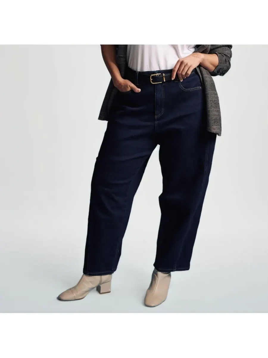 Женские джинсы Dakota Twisted Leg Universal Standard — синий