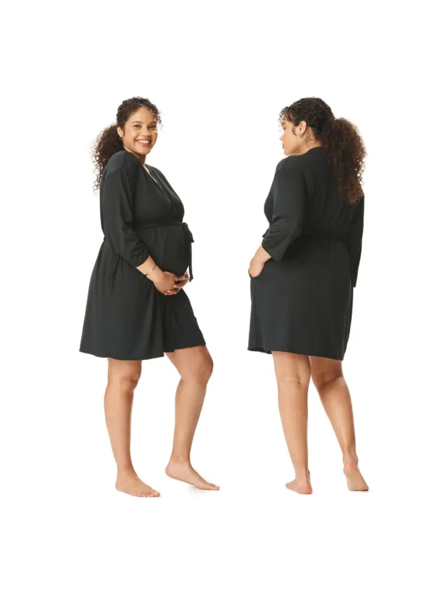 Комплект для сна и кормления для беременных и кормящих мам от Motherhood Motherhood Maternity — изображение 3 из 4, черный