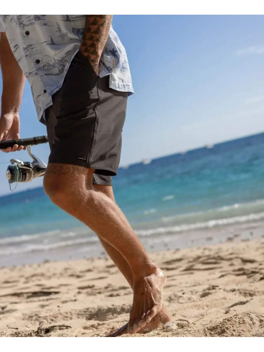 Мужские шорты Strands стандартного кроя Quiksilver Waterman — изображение 4 из 5, фантомный