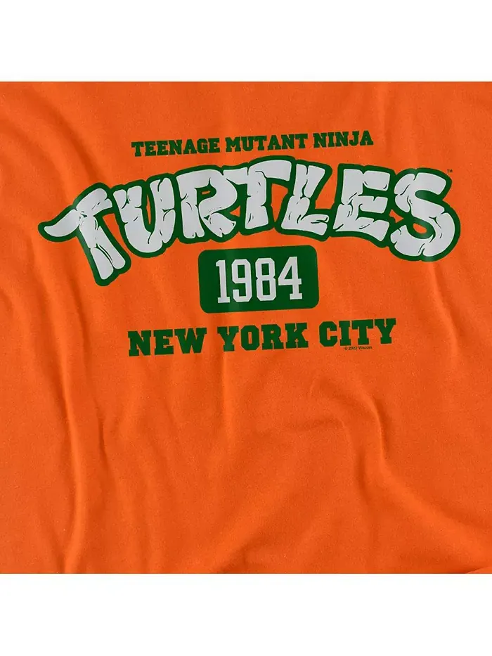 Футболка Big & Tall Est. 1984 Nyc Teenage Mutant Ninja Turtles — изображение 2 из 3, оранжевый