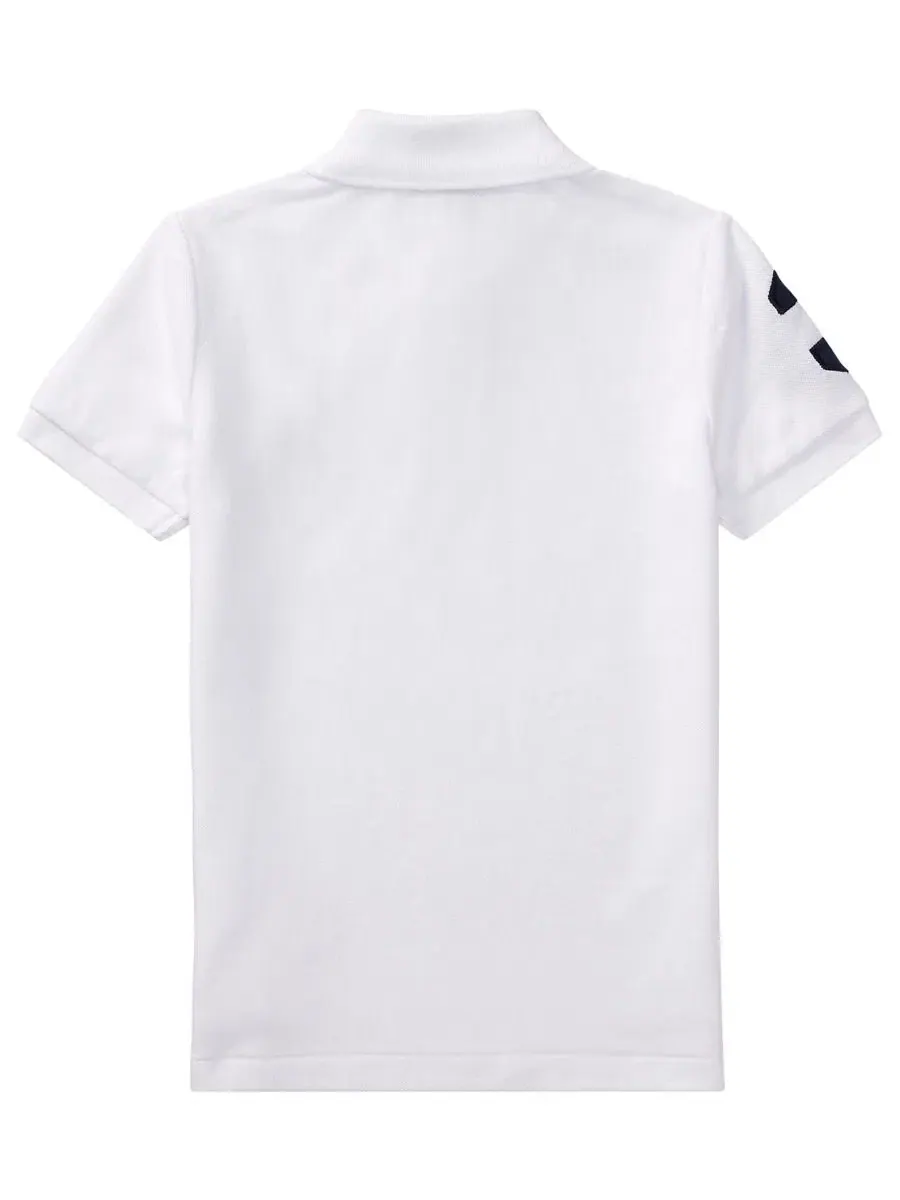 Комплект из поло и шорт Polo Ralph Lauren — изображение 7 из 7, белый