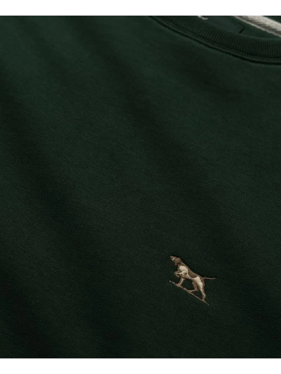 Свитшот Otago Cotton Crew Neck с вышивкой Rodd & Gunn — изображение 2 из 6, лесной