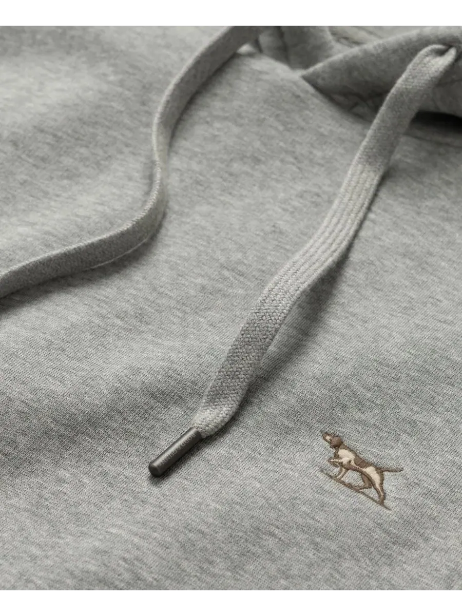 Мужской худи из футера с капюшоном Otago Cotton Rodd & Gunn — изображение 3 из 6, серый
