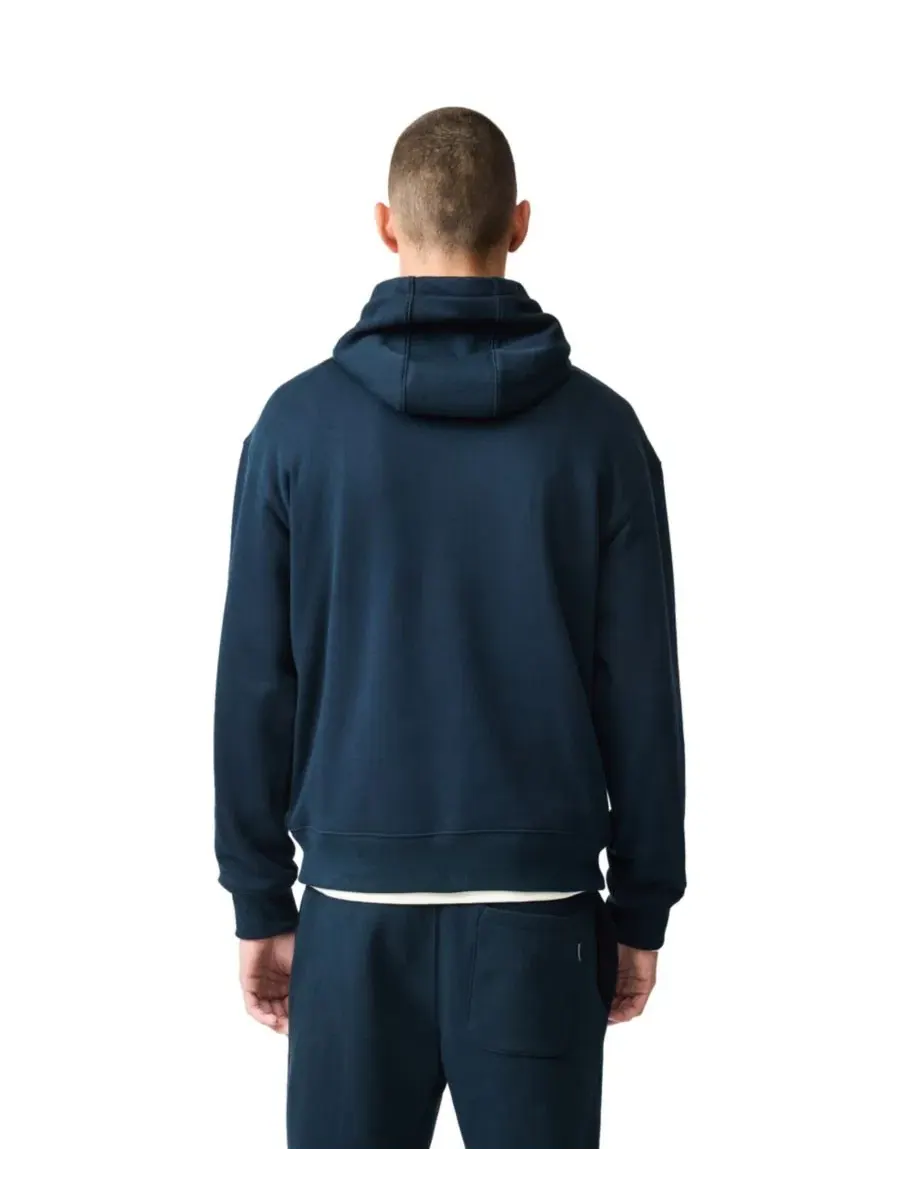 Худи из хлопка с капюшоном Otago Cotton Hoodie Rodd & Gunn — изображение 5 из 6, затмение