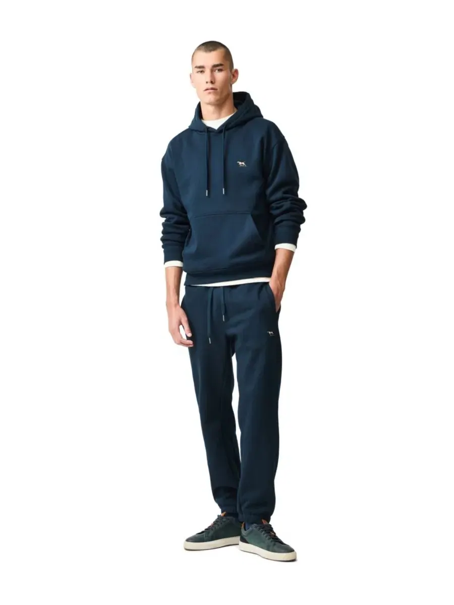 Худи из хлопка с капюшоном Otago Cotton Hoodie Rodd & Gunn — изображение 6 из 6, затмение