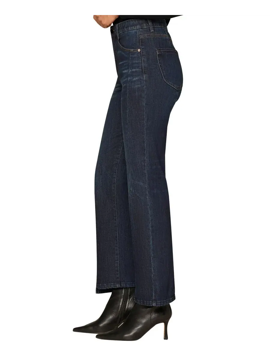 Джинсы bootcut с высокой посадкой и разрезом снизу, модель Petite "Ab"solution High-Rise Split-Hem — изображение 3 из 3