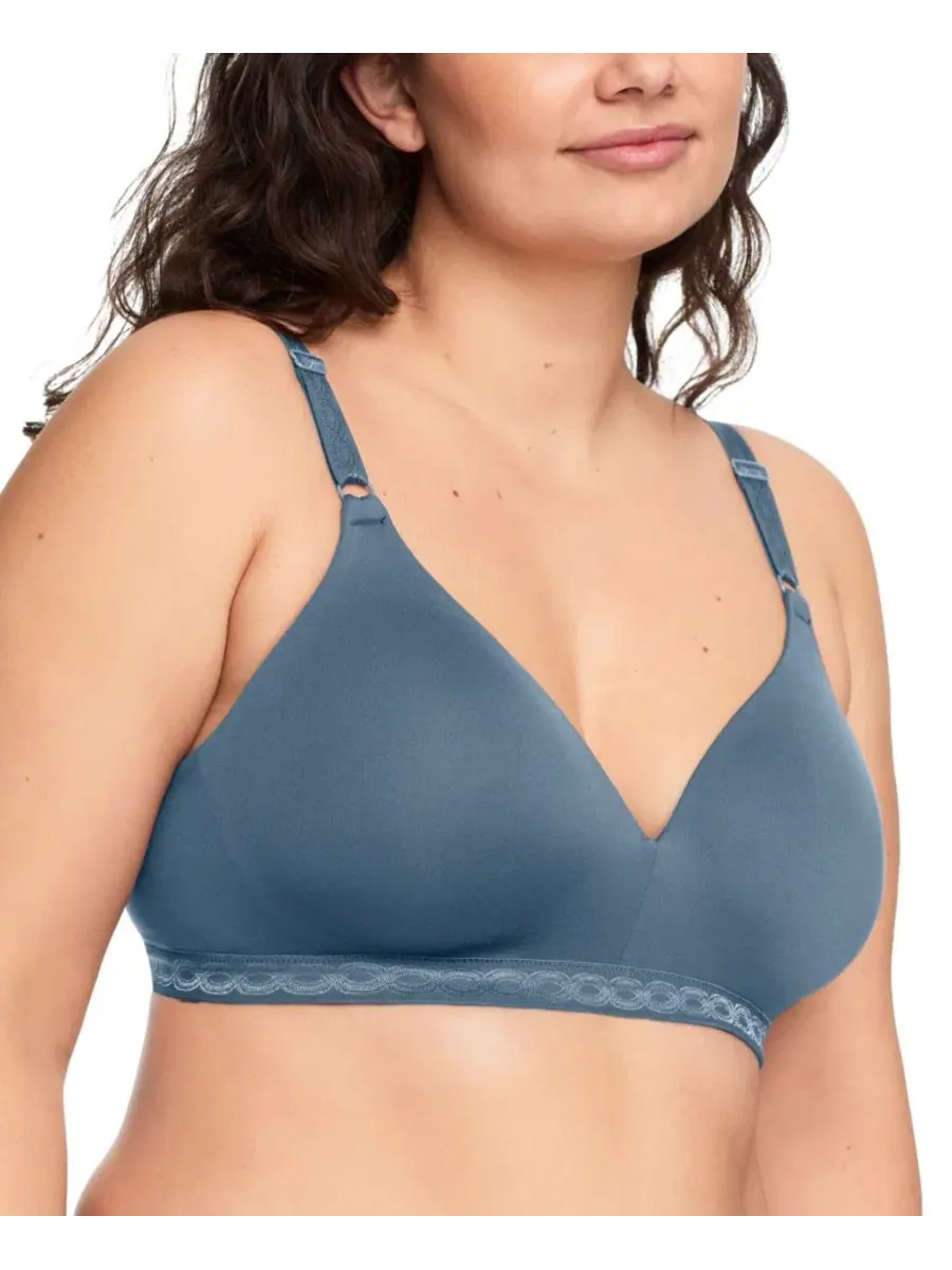 Бюстгальтер Warner's Cloud 9 Super Soft Wireless Lightly Lined Comfort Bra 1269 — изображение 3 из 3, камнестень