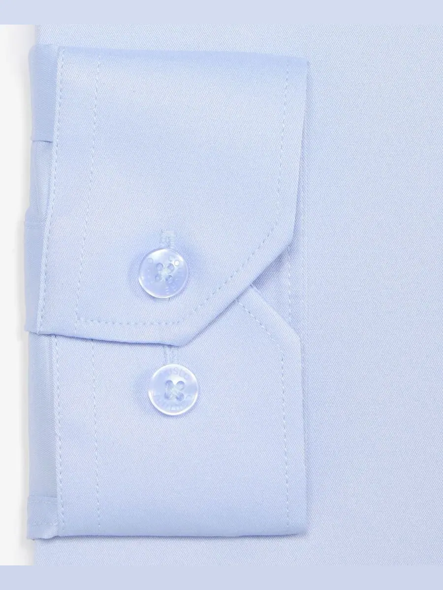 Рубашка Suslo Couture Solid Four-Way Stretch Dress Shirt — изображение 6 из 6, синий