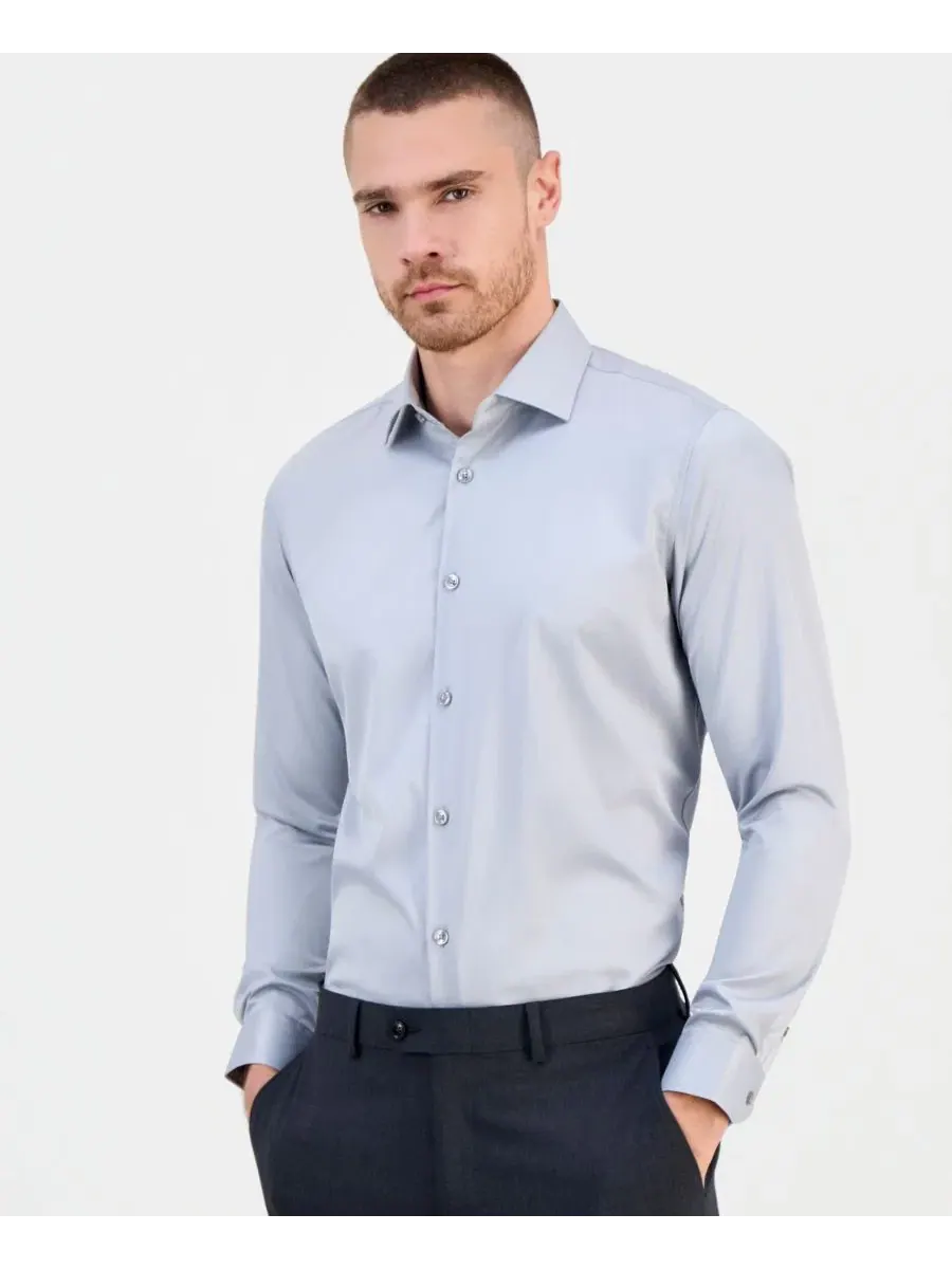 Рубашка классическая с длинным рукавом, Slim Fit Suslo Couture