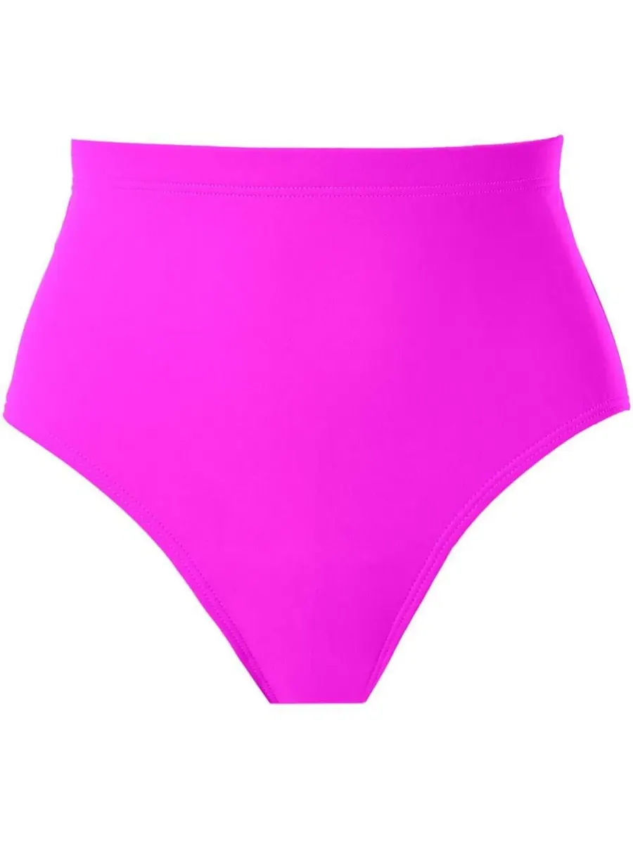 Плавки для плавания с высокой посадкой, без рукавов Swimsuits for All, Very Fuchsia — изображение 2 из 2