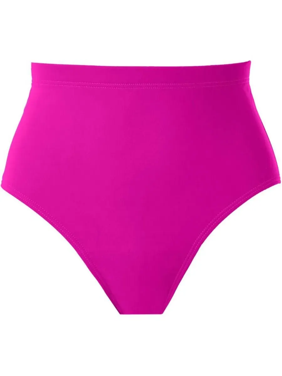 Плавки бикини с высокой посадкой, хлопковые, с принтом Swimsuits for All, Fruit Punch — изображение 2 из 2