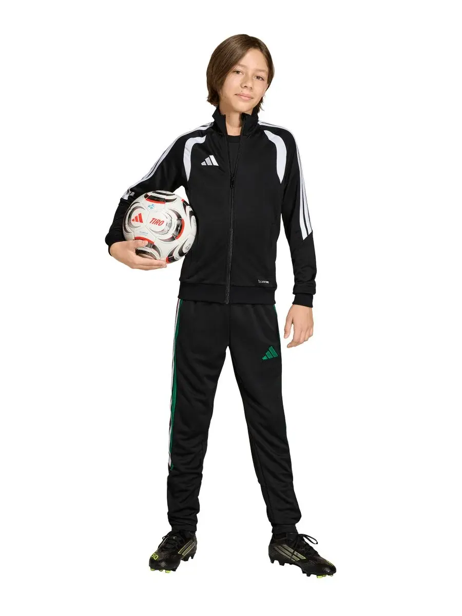 Тренировочные брюки Tiro 26 League с застежкой на шнурке adidas — изображение 2 из 3, черный