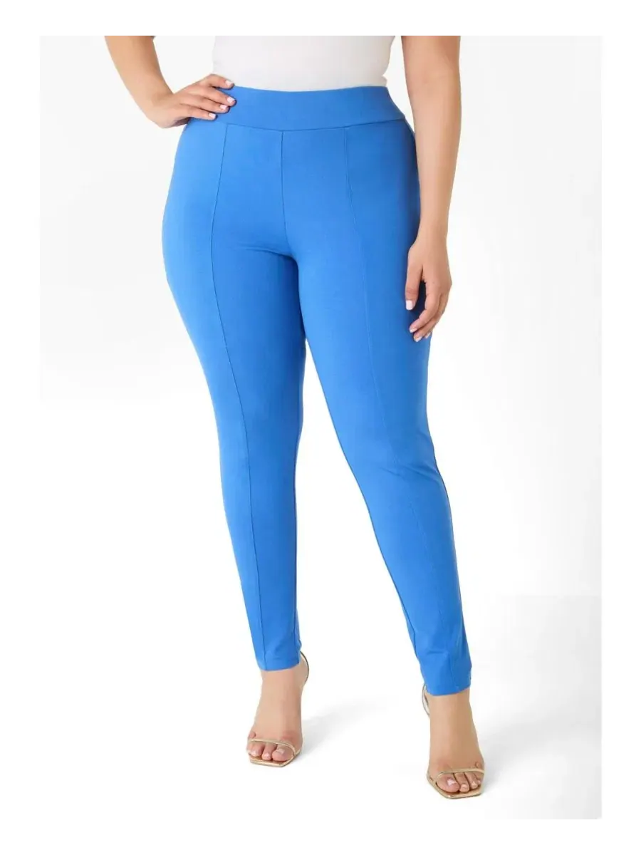 Леггинсы из понте с швами Plus Sizes Seamed Ponte Ashley Stewart