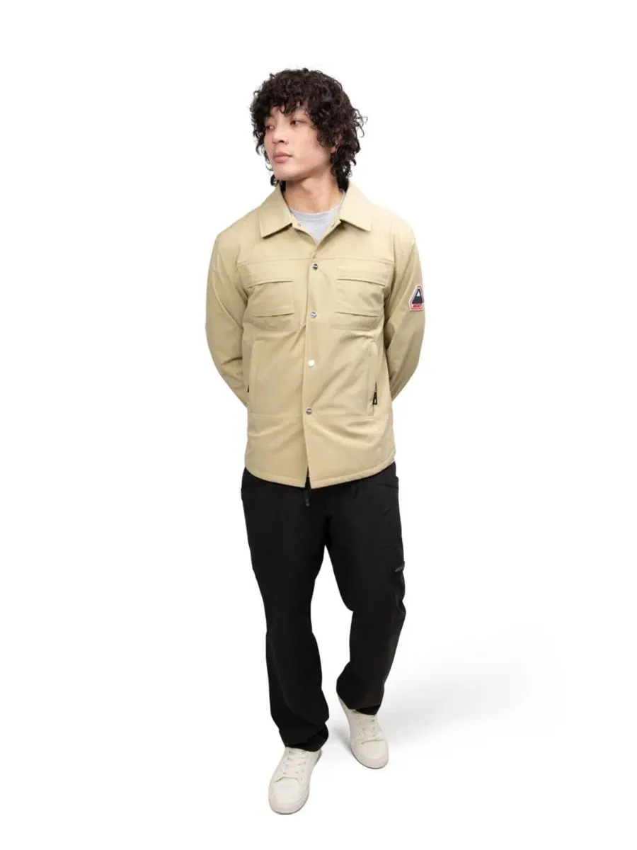 Мужская куртка-рубашка Eden Shirt Jacket JACK1T — бежевый