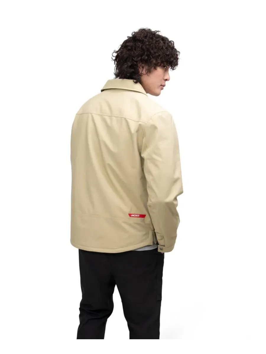 Мужская куртка-рубашка Eden Shirt Jacket JACK1T — изображение 3 из 8, бежевый