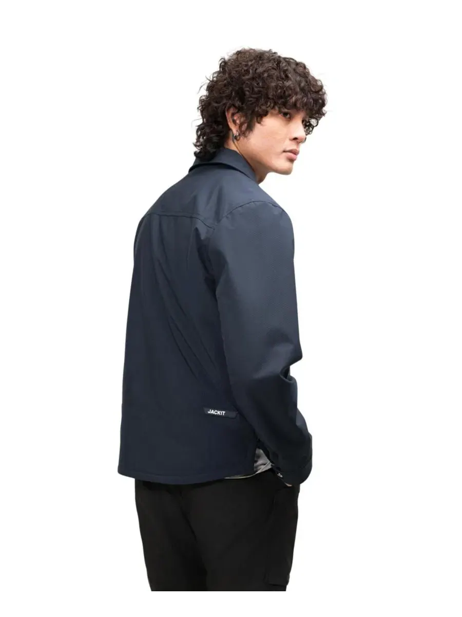 Мужская куртка-рубашка Eden JACK1T — изображение 3 из 7, темно-синий