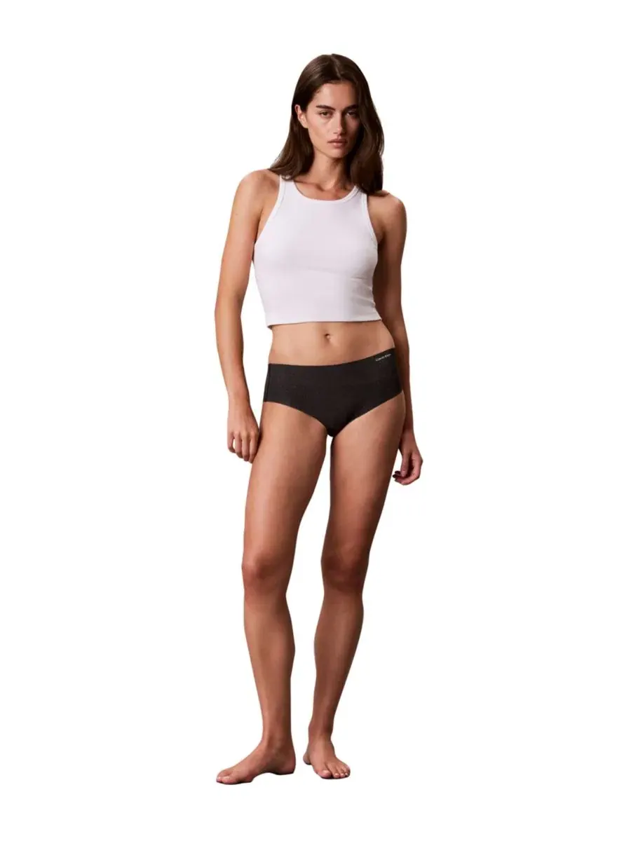 Трусы-слипы женские Invisibles Seamless Microfiber Stretch Hipster Panty Calvin Klein, Stingray — изображение 2 из 6