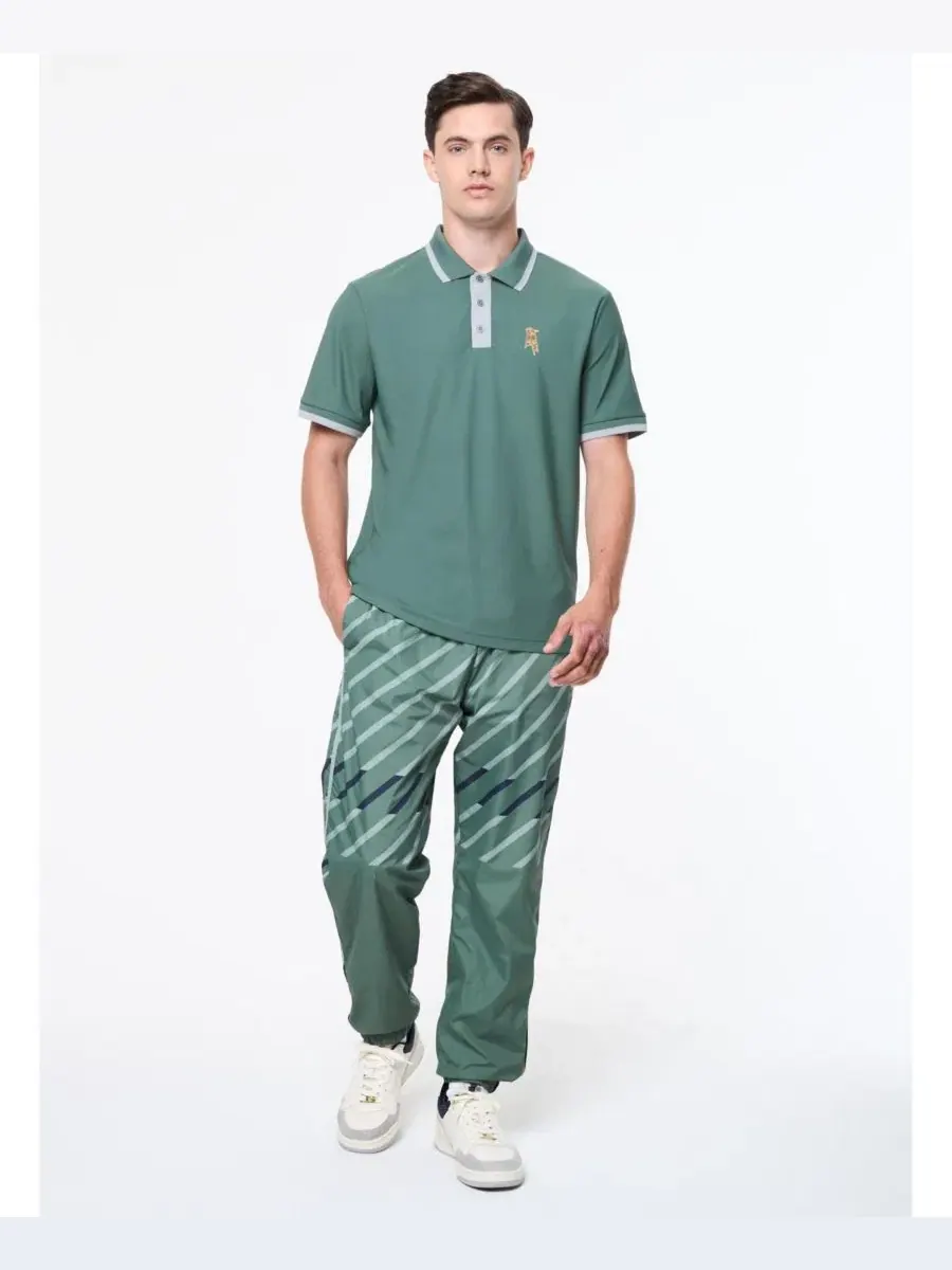 Поло с принтом Arbitro Polo Sergio Tacchini — изображение 2 из 5, зеленый