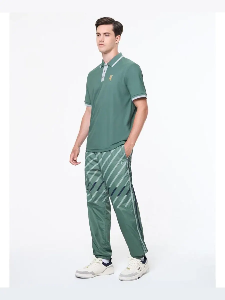 Поло с принтом Arbitro Polo Sergio Tacchini — изображение 3 из 5, зеленый