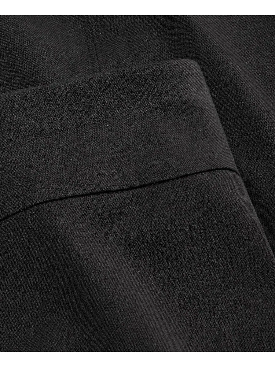 Брюки-клеш с высокой посадкой INCredible Stretch I.N.C. International Concepts — изображение 6 из 6, глубокий черный