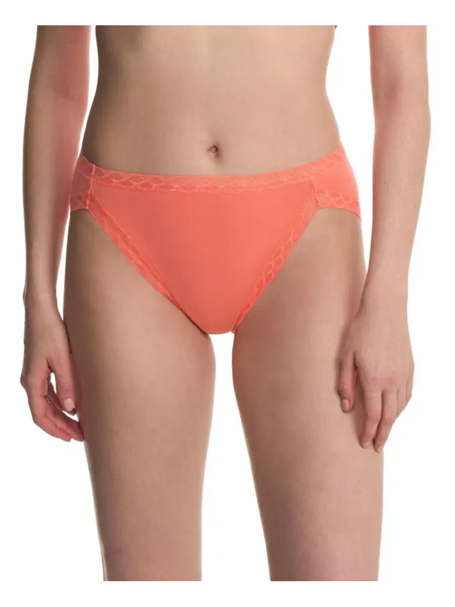 Комплект из 3 трусов-слипов Natori Bliss, Neon Coral/Greystone/Paprika — изображение 2 из 4