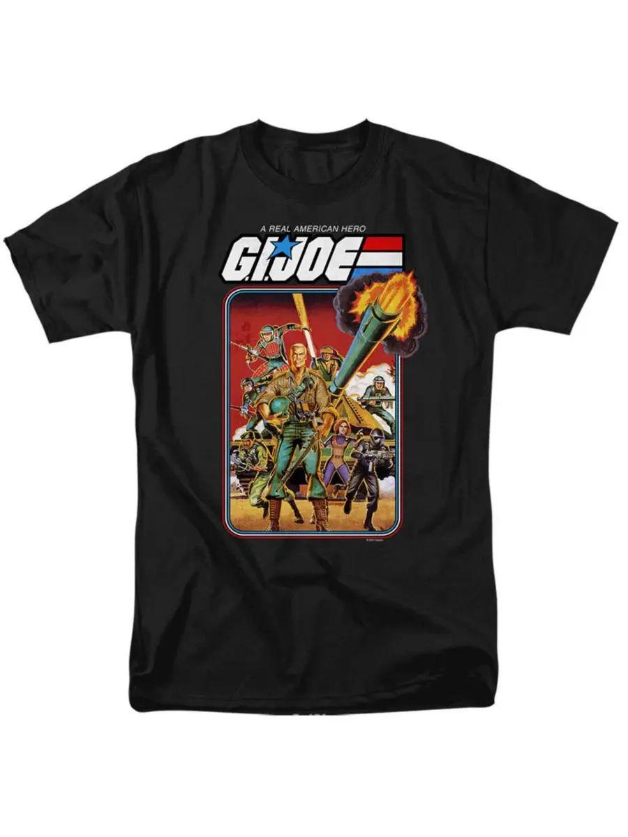 Футболка с принтом G.I. Joe Hero Group Hasbro+ — изображение 1 из 3, черный